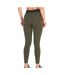 Legging Kaki Femme Nike 7/8 training PRO - L