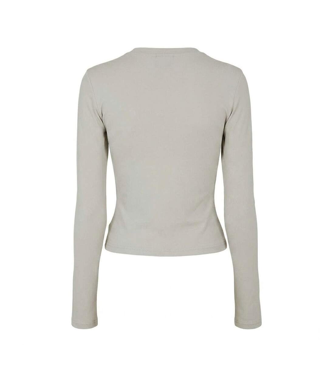 T-shirt Manches Longues Femme Beige Couture Club-2
