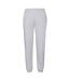 Mens classic 80/20 jogging bottoms heather grey Fruit of the Loom