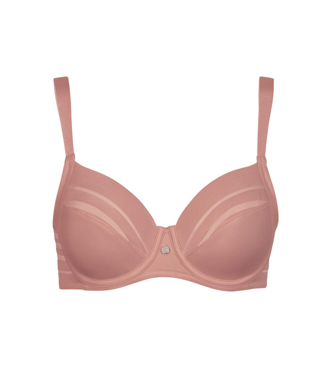 Soutien-gorge emboîtant Alegra cuivre bonnets F à H Lisca-4