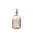 Bouteille Design Tricot 32cm Transparent & Naturel-1