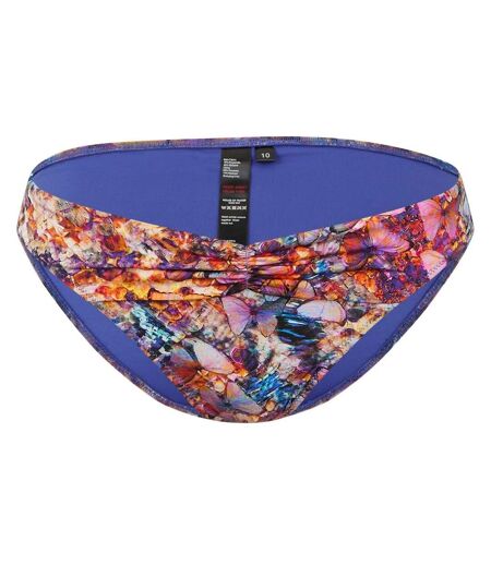 Womens/ladies Icon Butterfly Bikini Bottoms Multicoloured Biba