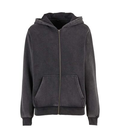 Veste à capuche femme anthracite Build Your Brand