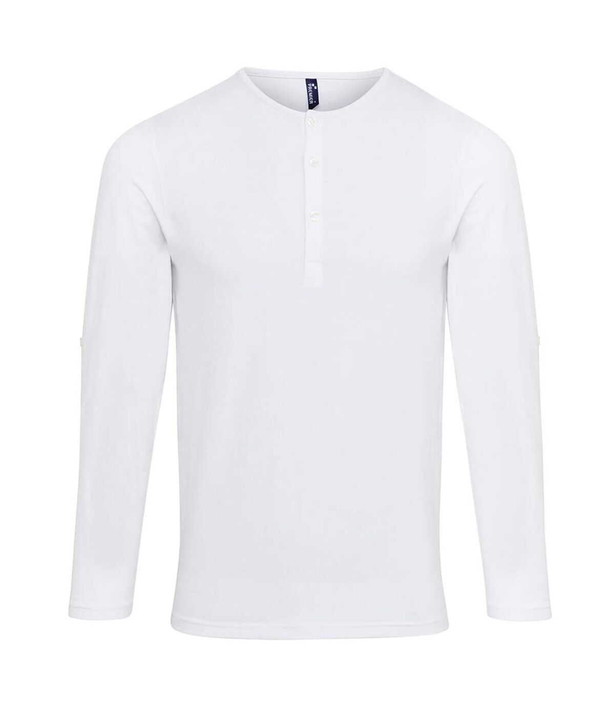 Premier - T-shirt à manches longues - Homme (Blanc) - UTRW6235