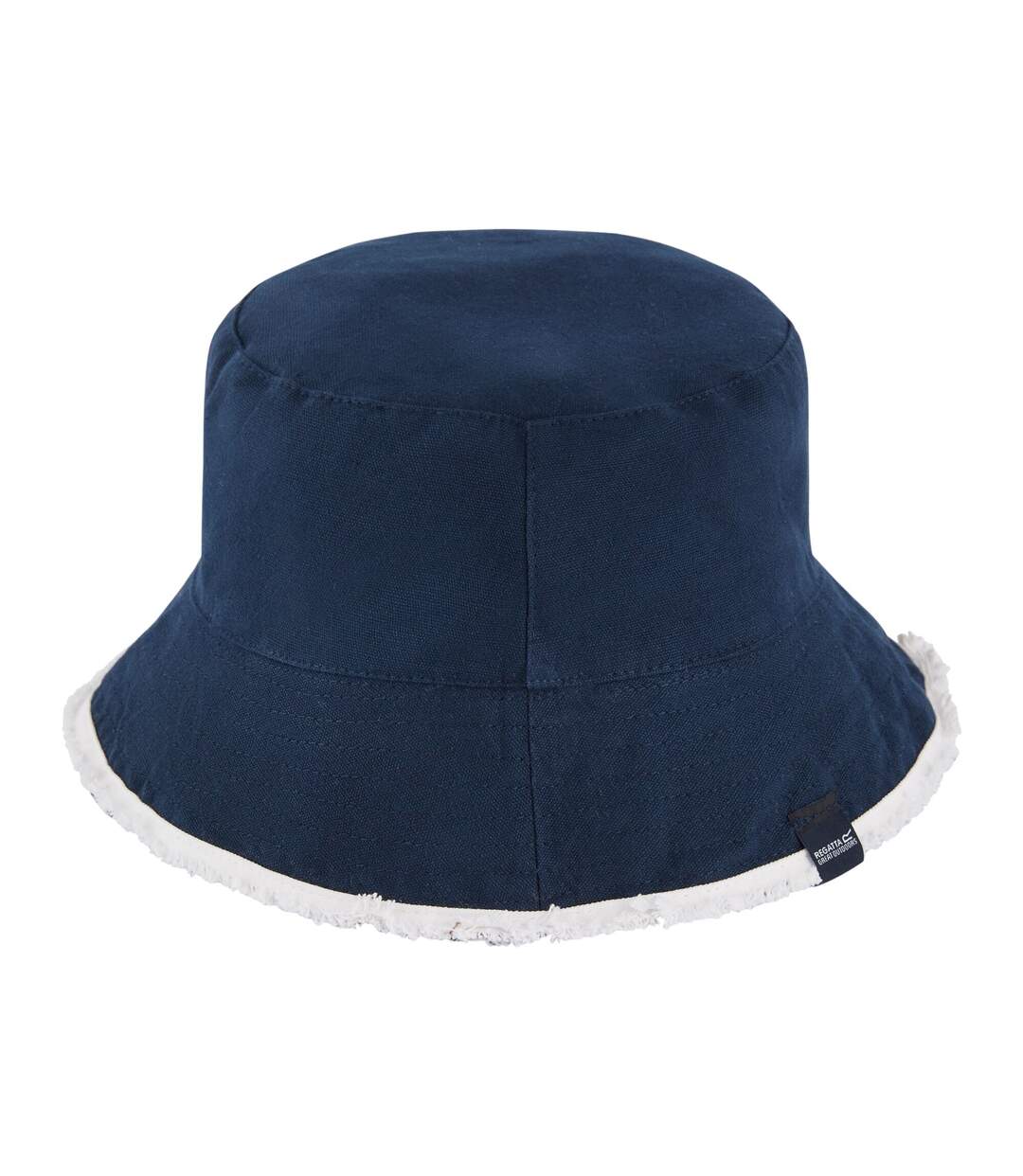 Bob Motif/style Floral Femme Bleu Marine Blanc Regatta-3