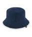 Bob Motif/style Floral Femme Bleu Marine Blanc Regatta-3
