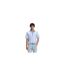 Mens Rash 2 Regular Shirt Open Blue Boss-1