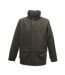 Regatta Mens Vertex III Waterproof Breathable Jacket (Dark Olive)