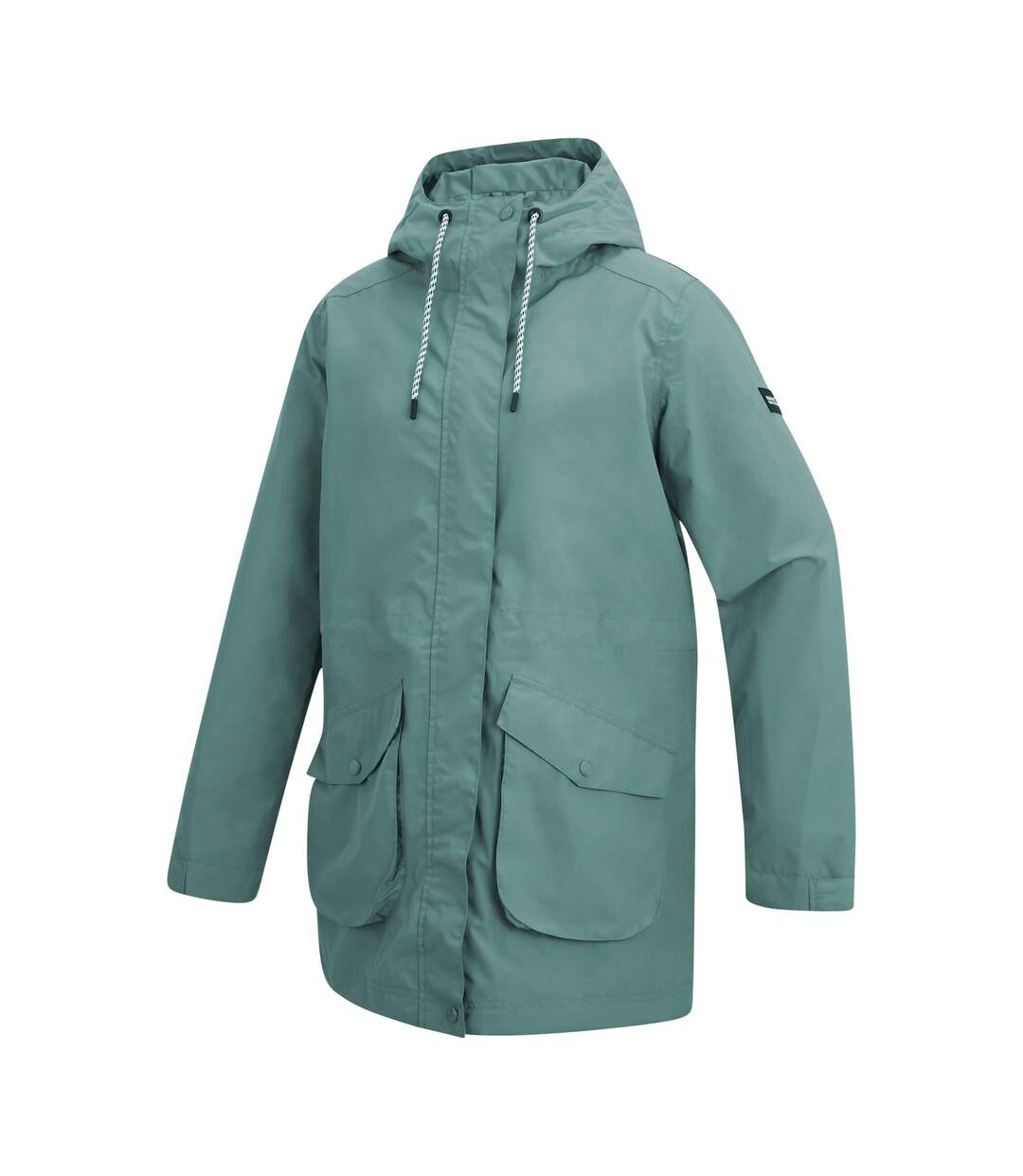 Veste Imperméable À Capuche Norana Femme Turquoise Pastel Regatta-4