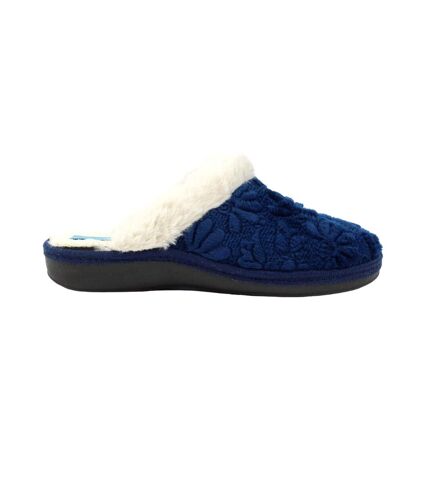 Chaussons mules wilder femme bleu Lunar