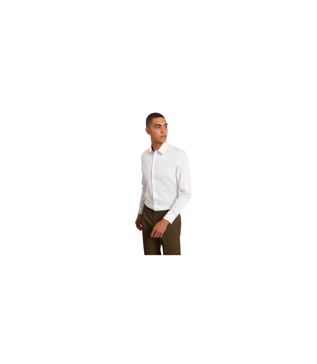 Chemise Manches Longues Homme Blanc Ted Baker-1