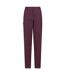 Womens/ladies hiker stretch short winter trousers burgundy Mountain Warehouse