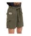 Short long fluide femme en tencel avec broderie Peppebag Vondutch-3