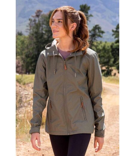 Veste Softshell Iona Femme Vert Kaki Mountain Warehouse