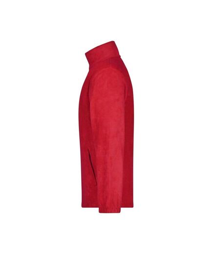 Veste Polaire Homme Rouge James And Nicholson