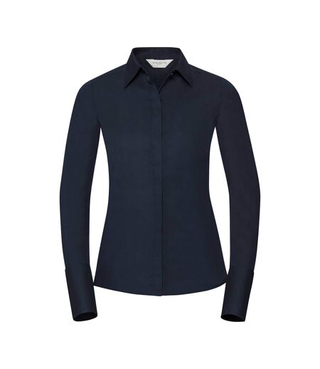Chemisier Ultimate Femme Bleu Marine Vif Russell Collection