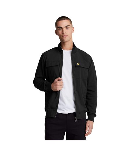 Veste de survêtement hybrid homme noir vif Lyle & Scott Lyle & Scott