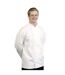 BonChef Adults Danny Long Sleeved Chef Jacket (White)