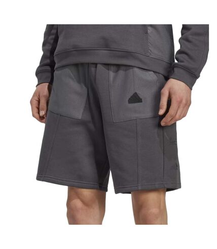 Short Gris Homme Adidas Ce Sho - L