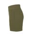 Womens/ladies Shorts Olive TriDri-3