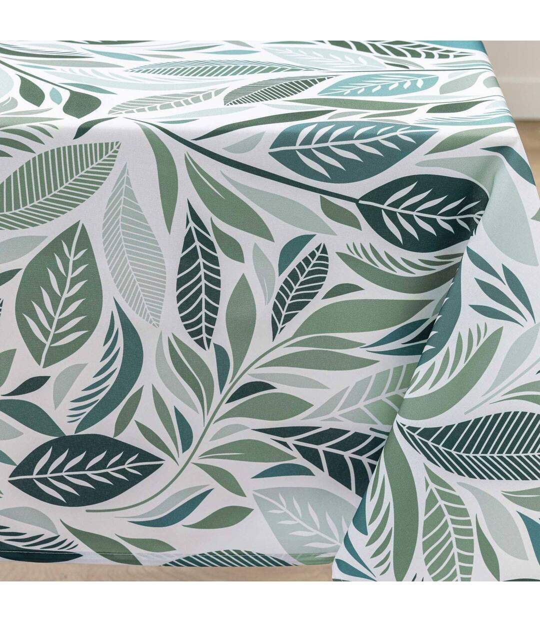 Nappe Antitache Imprimé Willy 145x240cm Bleu-2