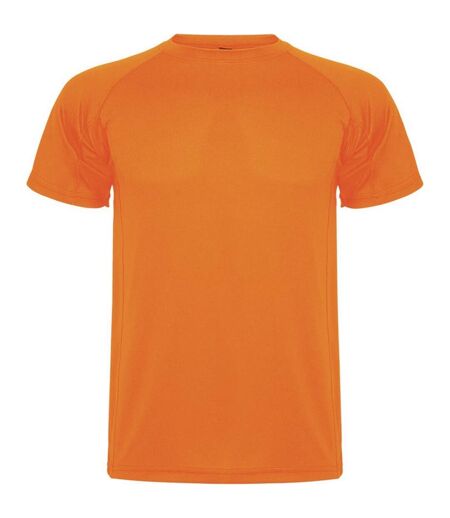 T-shirt Montecarlo Homme Orange Fluo Roly Sport