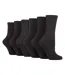 6 Pack Ladies Plain Crew Sport Socks - Soft Cotton Everyday Athletic Socks-1