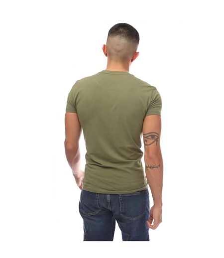 T-shirt homme vert Emporio Armani