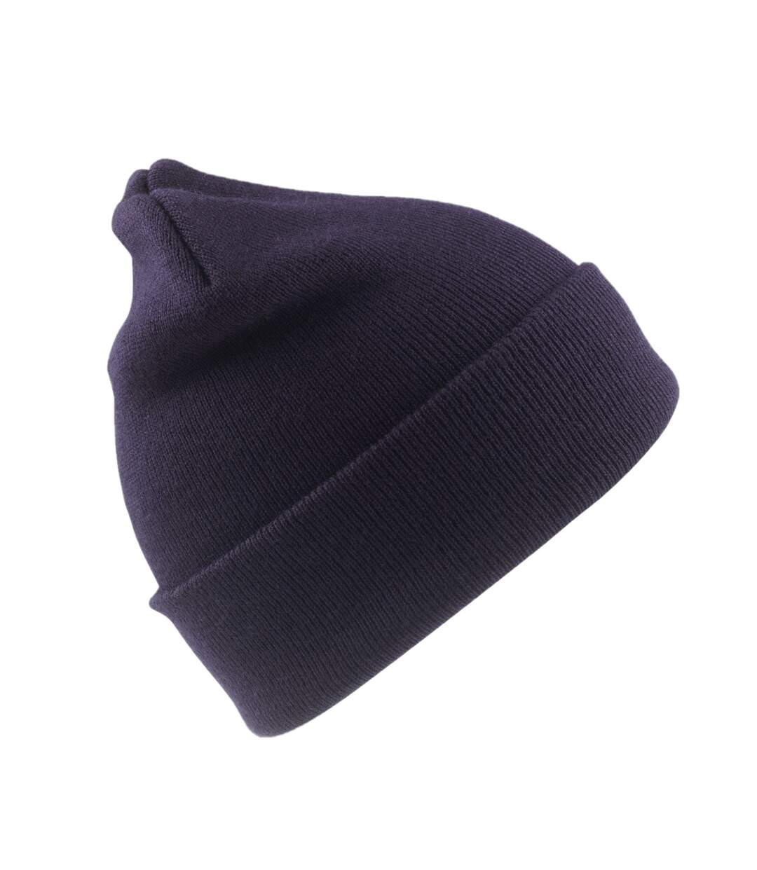 Unisex adult woolly ski hat navy Result Genuine Recycled-1