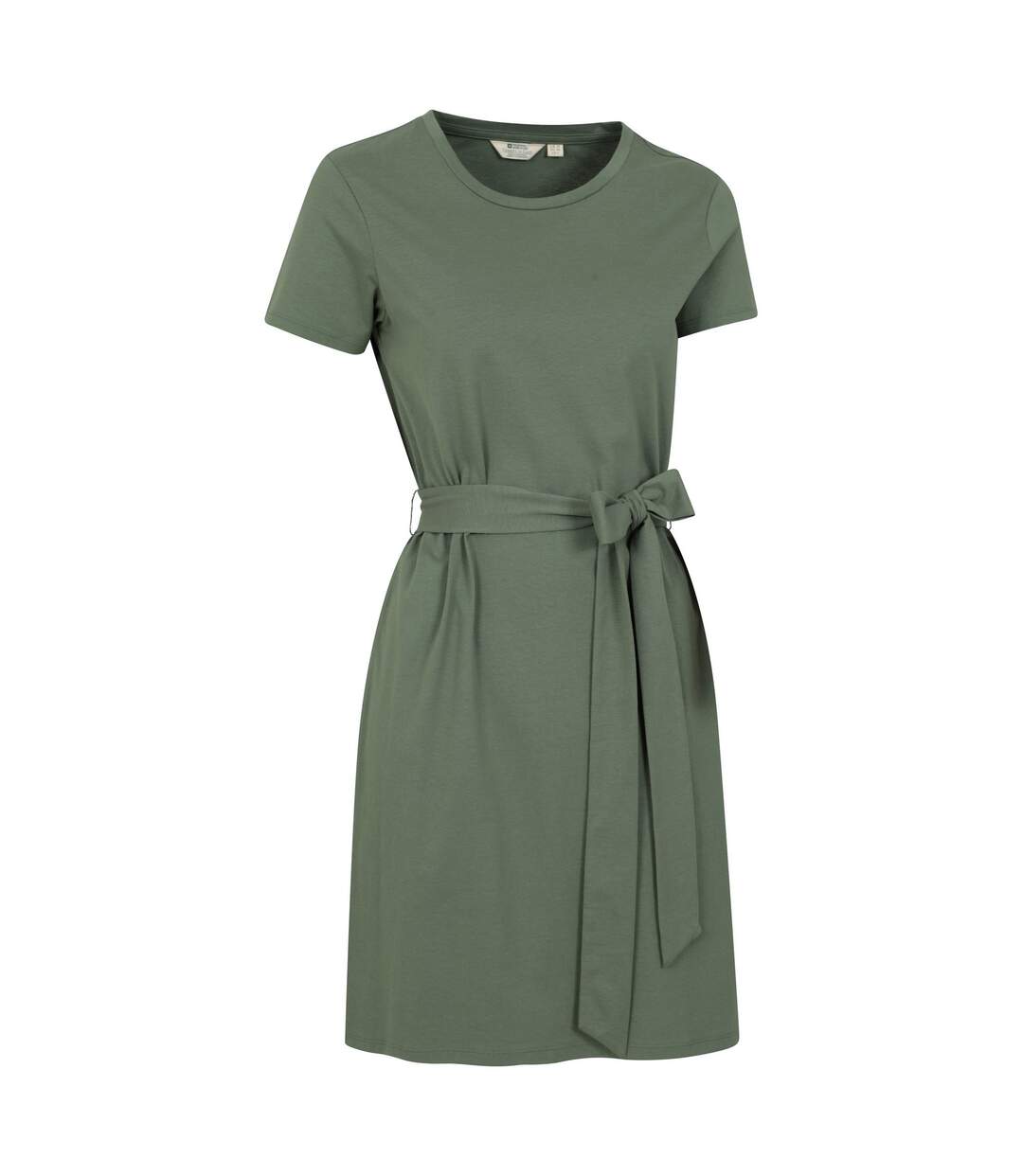 Robe t-shirt paros femme vert kaki Mountain Warehouse-4