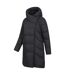 Womens/ladies cosy extreme ii wrap down jacket black Mountain Warehouse