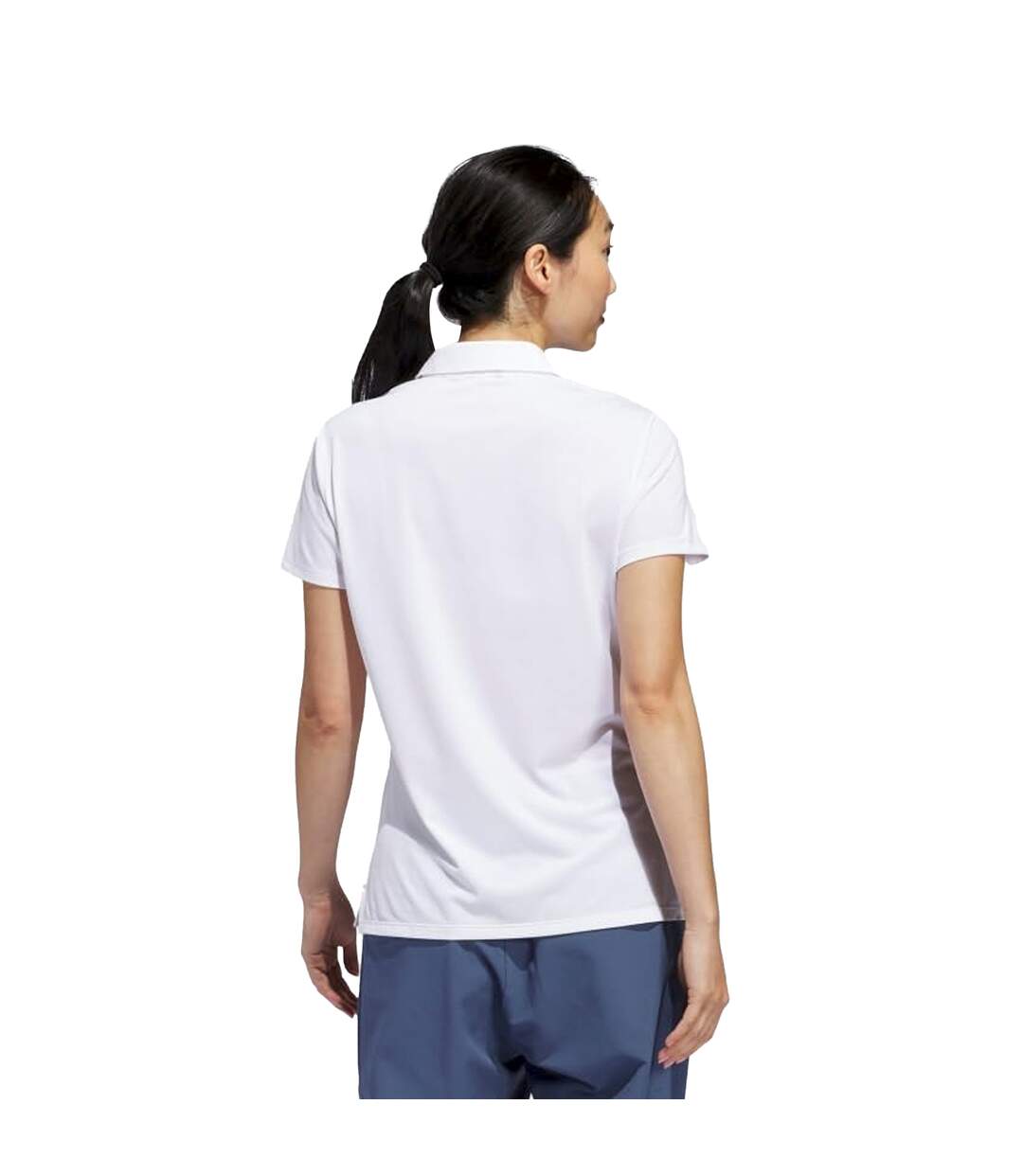 Polo femme blanc Adidas