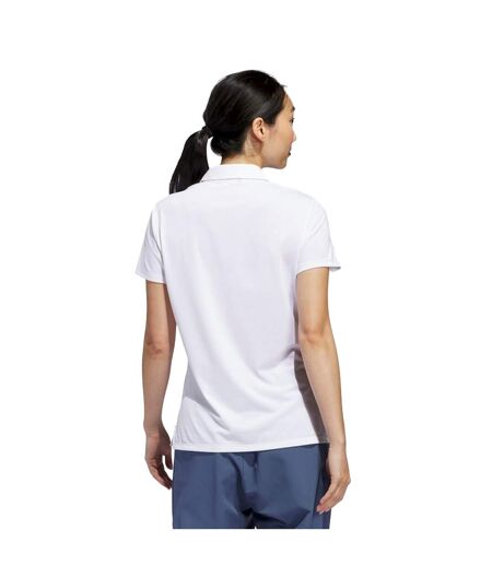 Womens/ladies performance polo shirt white Adidas