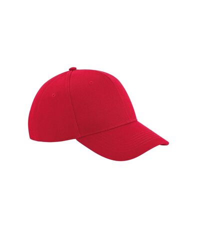 Beechfield Unisex Adult Ultimate 6 Panel Cap (Classic Red)