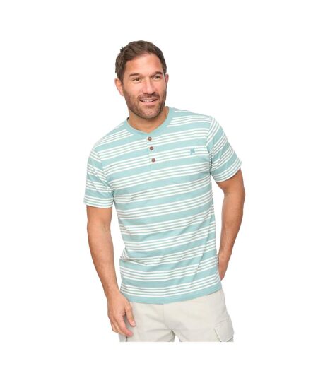 T-shirt Brigman Homme Bleu Sarcelle Flammé Bewley & Ritch
