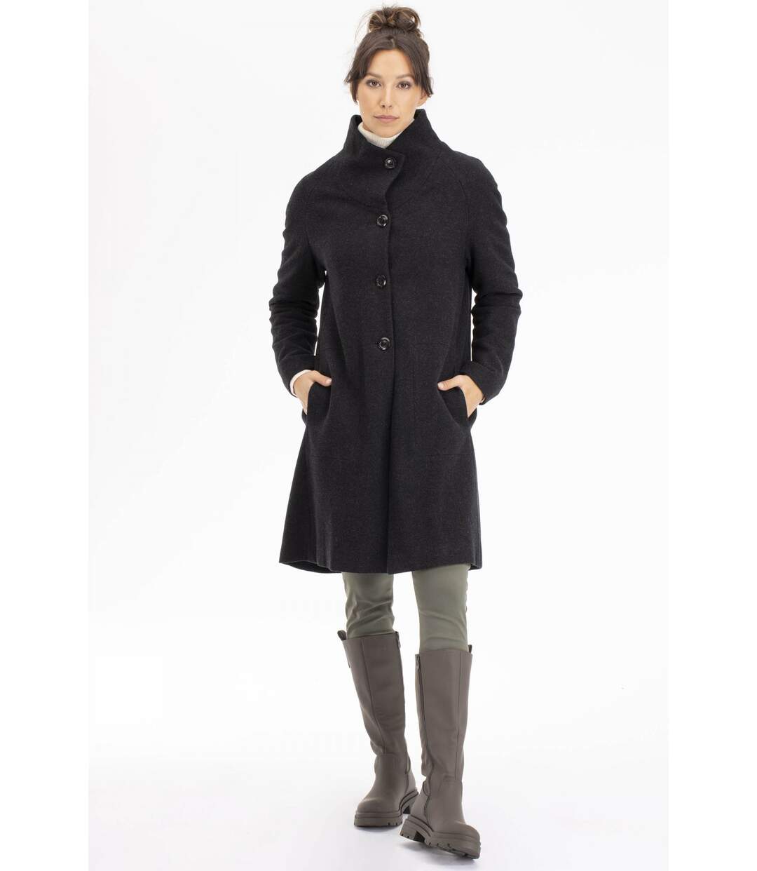 Manteau MAELLE Anthracite