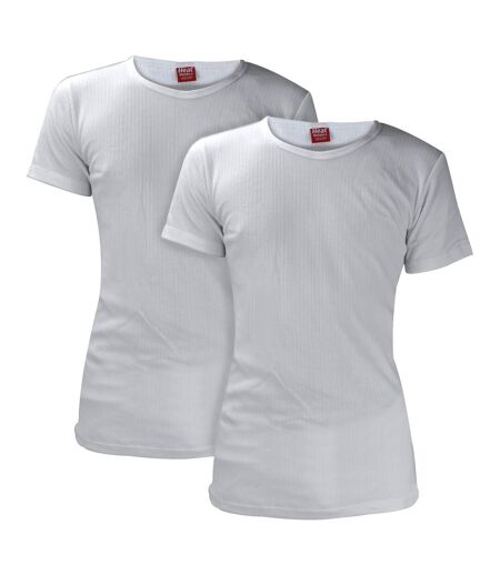 Heat Holders - Lot De 2 Homme Sous Vetements Thermqiue Manches Courtes T-shirt