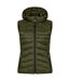Womens/ladies Idaho Body Warmer Fog Green Clique-1