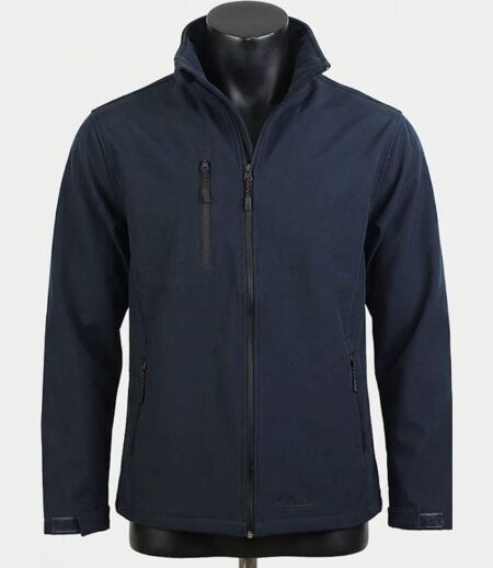CHALLENGER BALTIC1 — Blouson softshell noir : protection coupe-vent et confort stretch