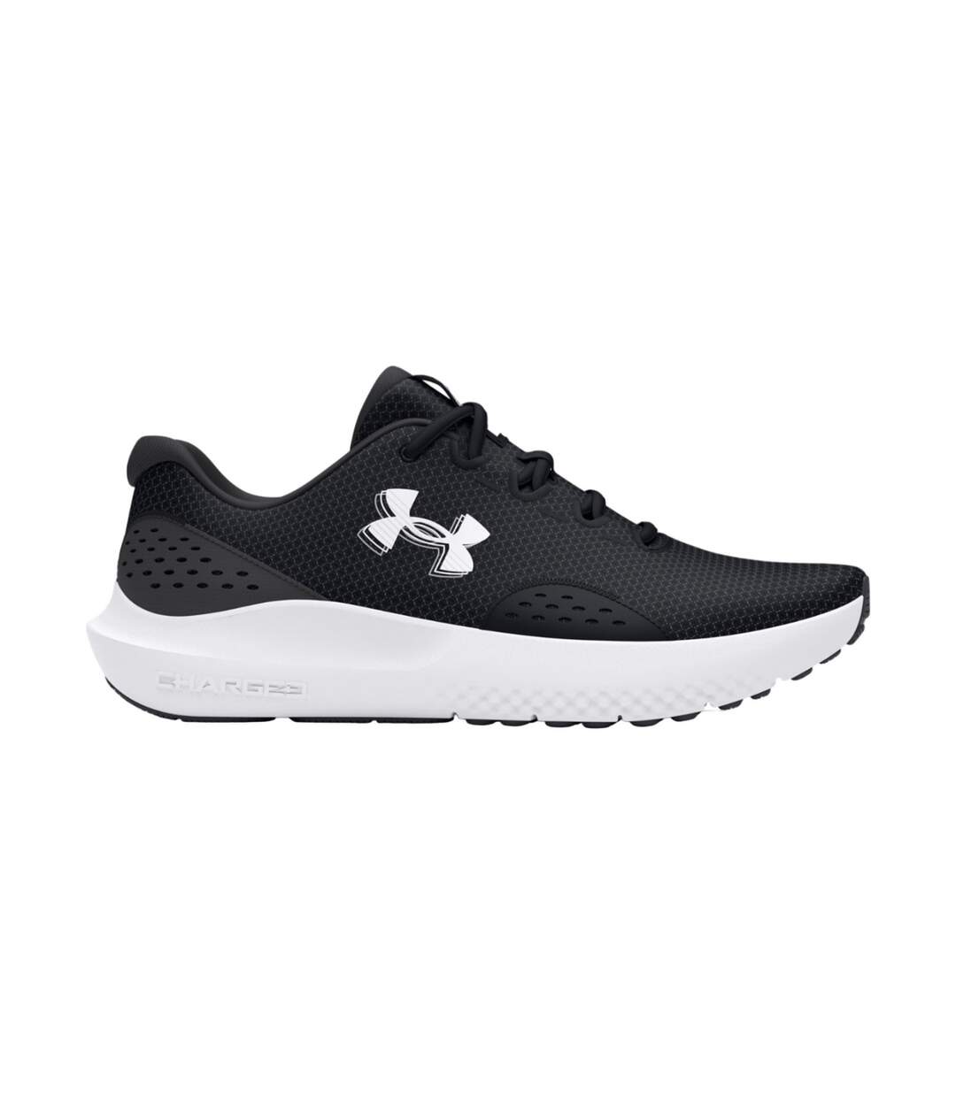 Mens surge 4.0 trainers black/white Under Armour-3