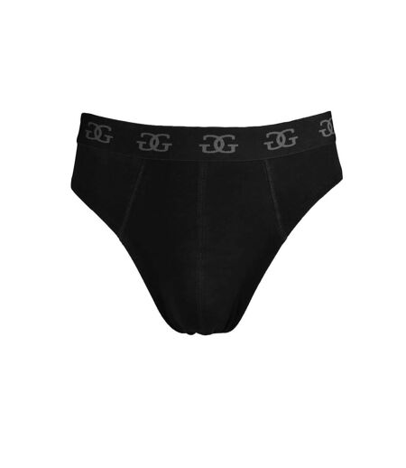 Pack Of 5  Mens Essential Briefs  Black Giorgio