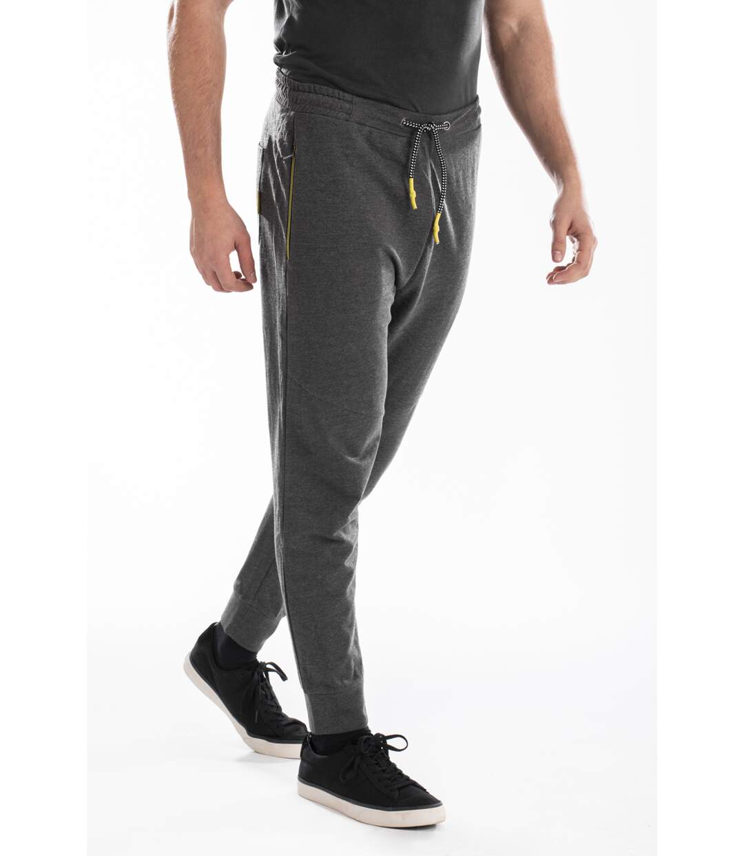 Pantalon en molleton de détente EASYJOGG KODY NOIR