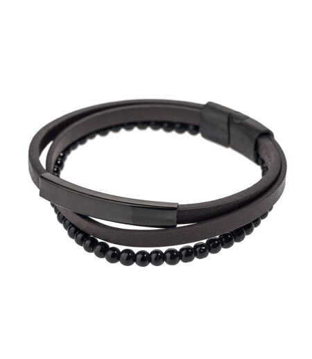 Bracelet noir homme geographical norway 315107 - taille unique