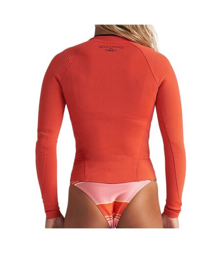 Gilet Manches Longues Orange surf Femme Billabong  Peeky