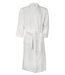 Peignoir de bain - coton - col kimono - K115 - blanc