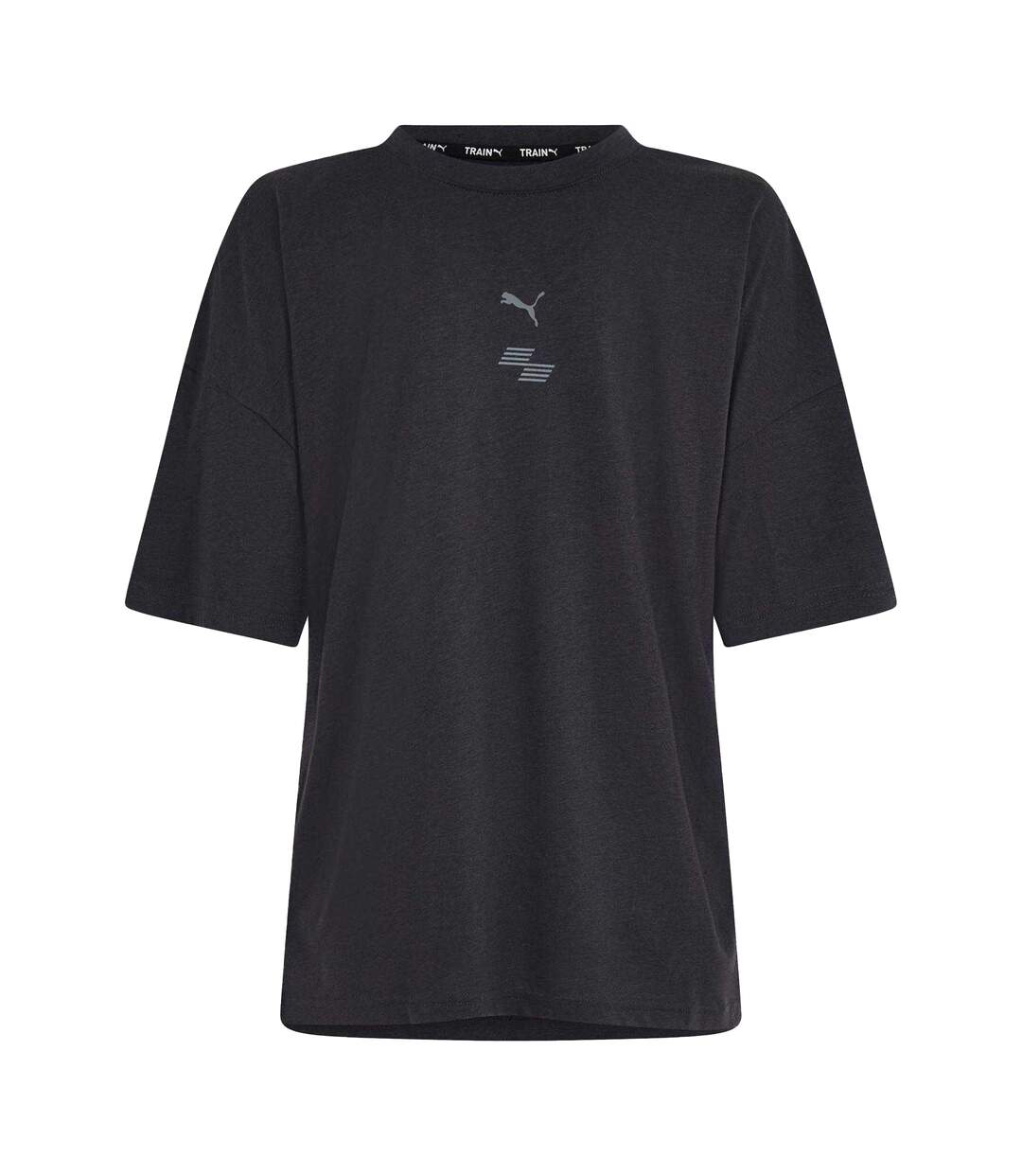 Womens/ladies Hyrox Logo Performance T-shirt Dark Grey Puma-1