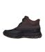 Mens Deere Waterproof Mid Cut Hiking Boots Chocolate Black Skechers-2