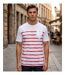 Tee - shirt  sérigraphie poitrine A2109B-5