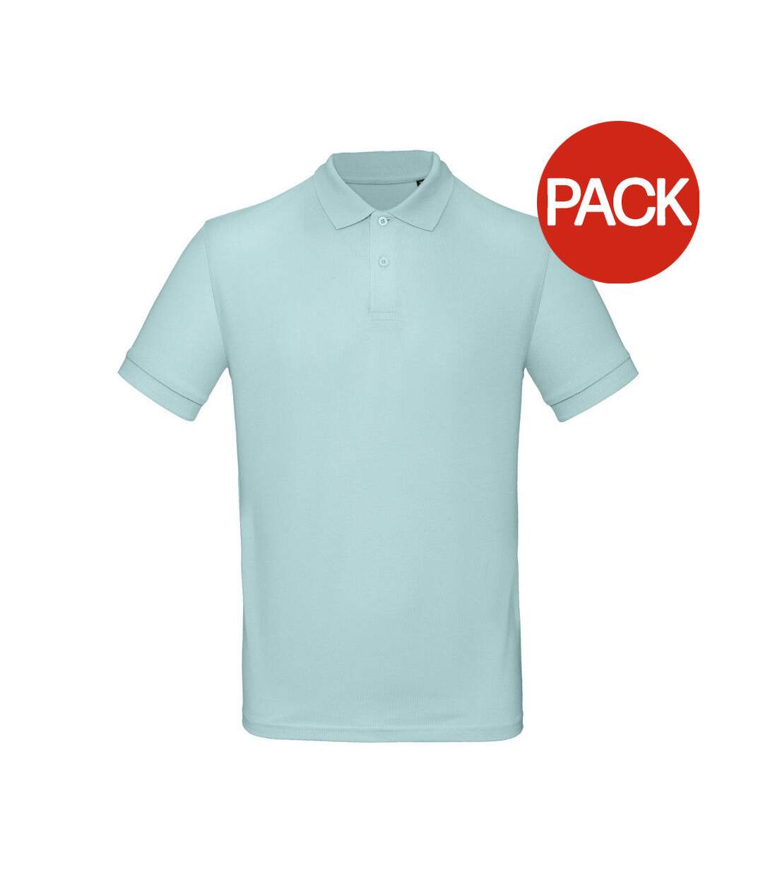 Polos homme bleu pâle B&C-1