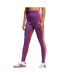 Legging violet/rose femme adidas rasant-1